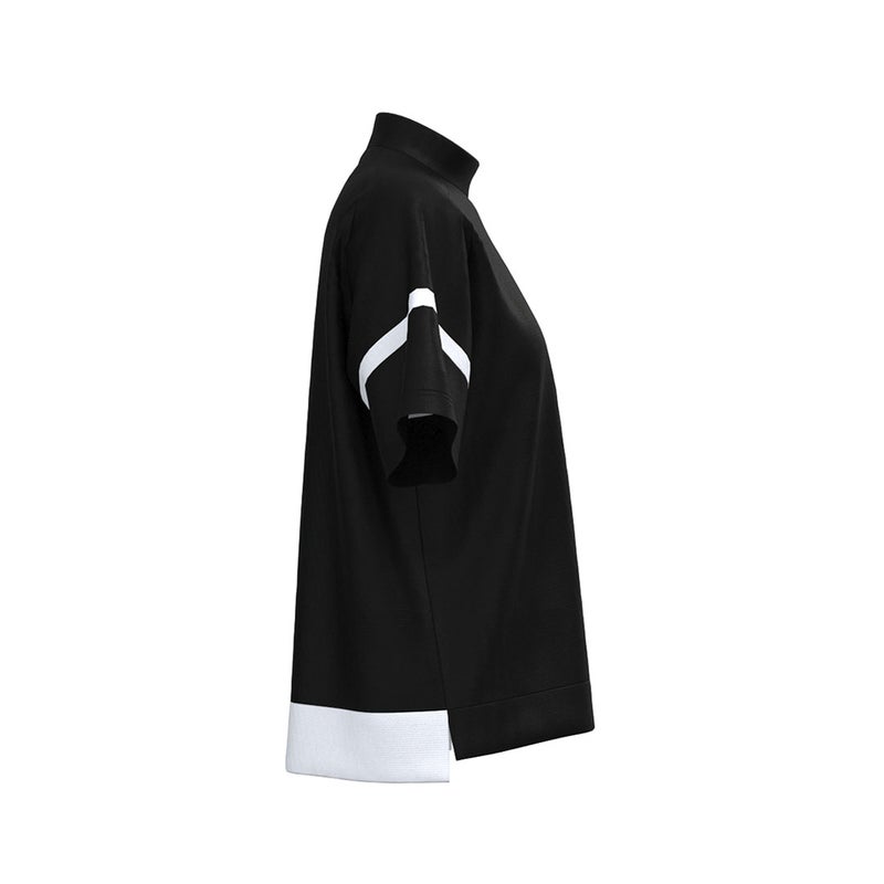 ピン アパレル PING APPAREL レディース レイブロックエコ配色切替半袖ハイネックシャツ (PERFORMANCE) PILA63G ブラック 詳細11