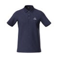 ピン アパレル PING APPAREL メンズ バイアスチェックプリントEPIX変形ストレッチサッカー半袖ポロシャツ (NATIVE) PIMA62Z ネイビー 詳細3