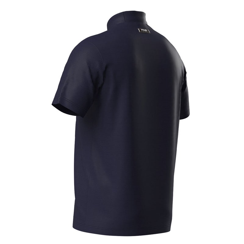 PING APPAREL ピンアパレル メンズ SNAPTEXカノコインレーMr.PINGプリント半袖ハイネックカットソー (NATIVE) ネイビー 詳細8
