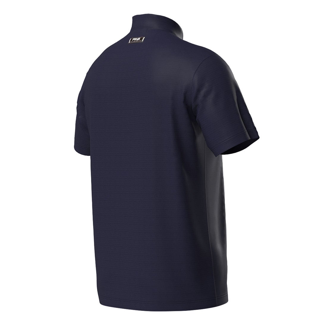 PING APPAREL ピンアパレル メンズ SNAPTEXカノコインレーMr.PINGプリント半袖ハイネックカットソー (NATIVE) ネイビー 詳細10