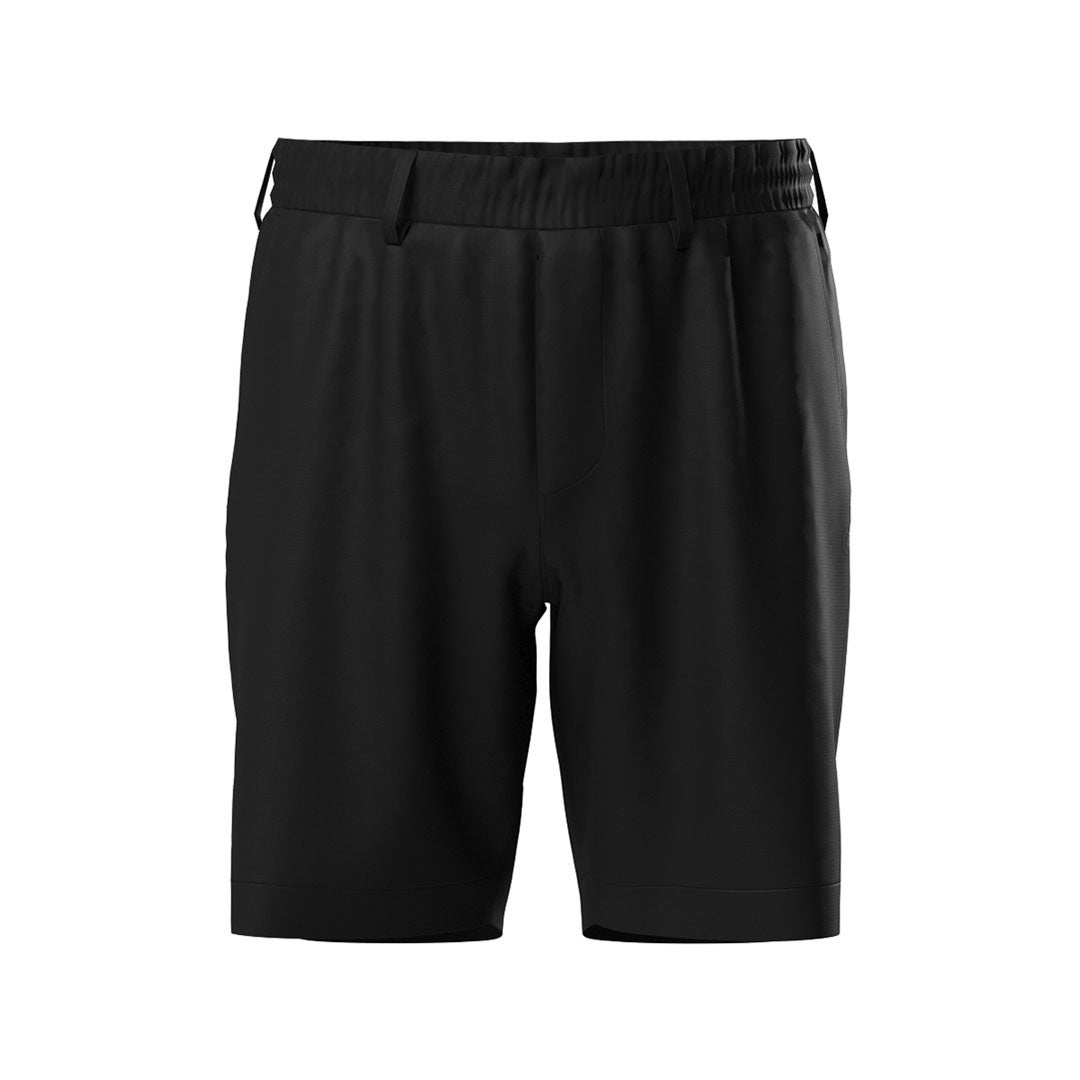 PING APPAREL ピンアパレル メンズ 全方向ストレッチドットメッシュ半袖ハイネックシャツ×ショートパンツ (PERFORMANCE) ブラック 詳細14
