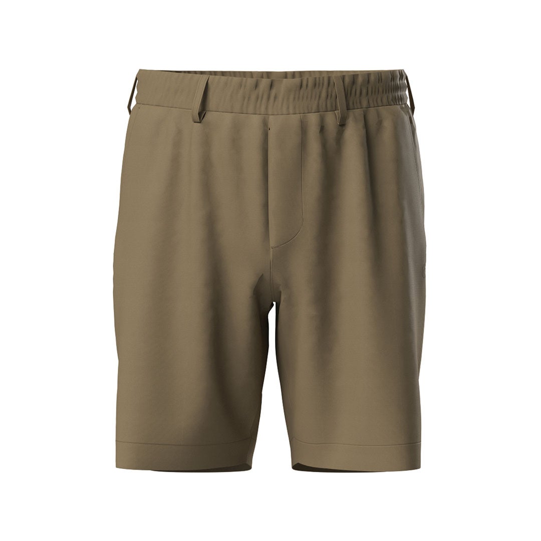 PING APPAREL ピンアパレル メンズ 全方向ストレッチドットメッシュ半袖ハイネックシャツ×ショートパンツ (PERFORMANCE) クロ/ベージュ 詳細18