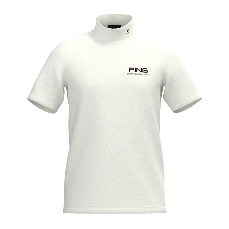 PING APPAREL ピンアパレル メンズ 半袖シャツ ホワイト