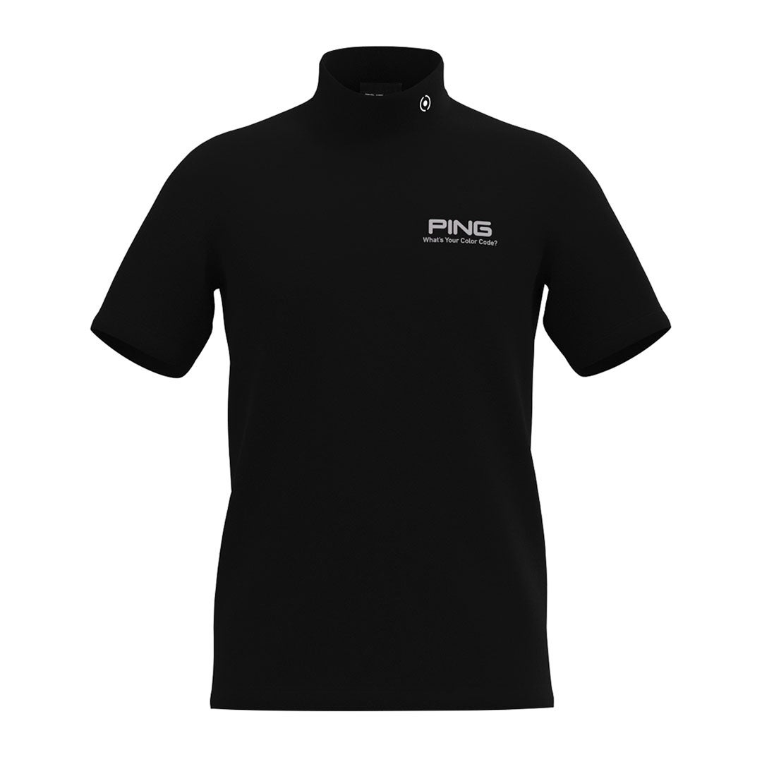PING APPAREL ピンアパレル メンズ 半袖シャツ ブラック