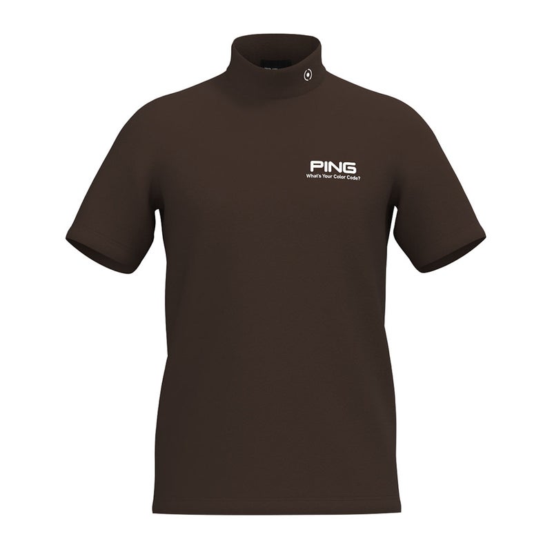 PING APPAREL ピンアパレル メンズ 半袖シャツ ブラウン