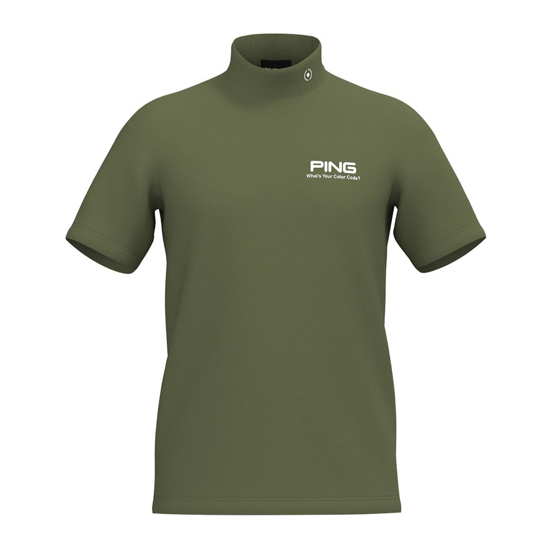 PING APPAREL ピンアパレル メンズ 半袖シャツ カーキ
