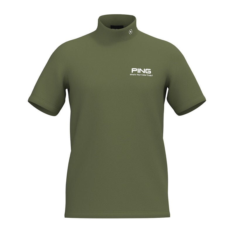 PING APPAREL ピンアパレル メンズ 半袖シャツ カーキ