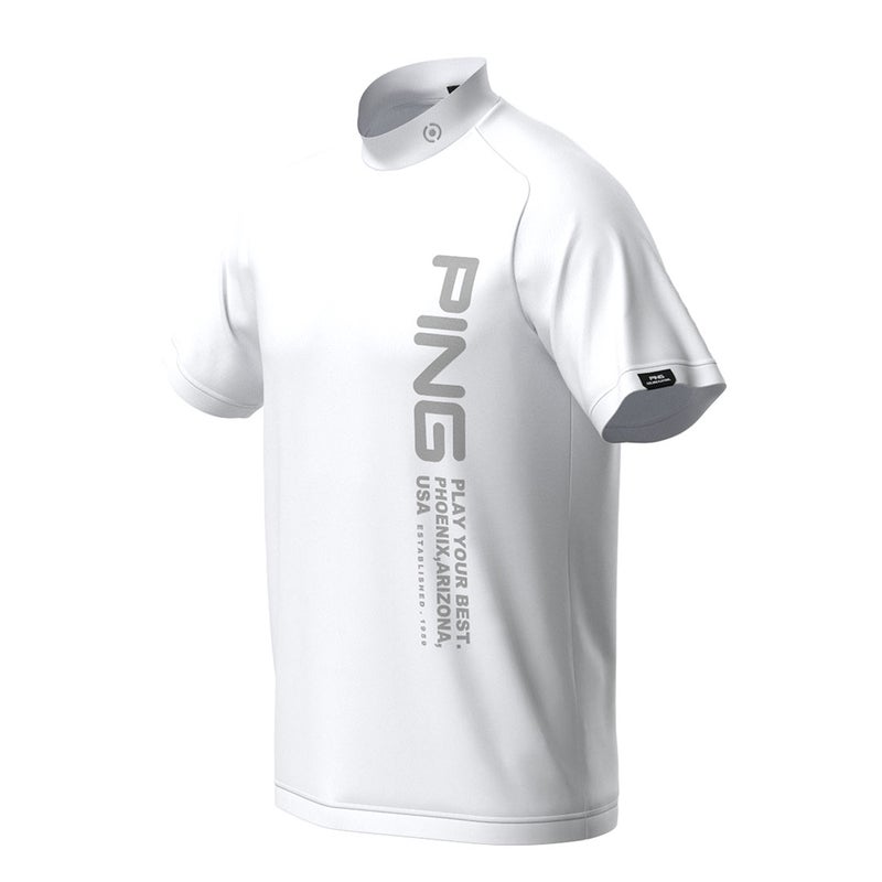 PING APPAREL ピンアパレル メンズ 半袖シャツ ホワイト 詳細1