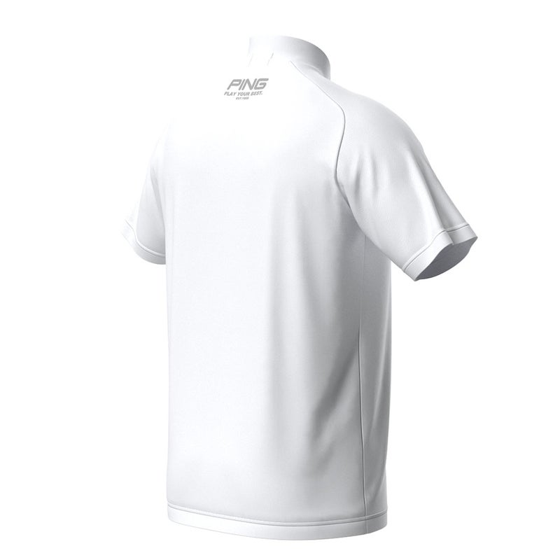 PING APPAREL ピンアパレル メンズ 半袖シャツ ホワイト 詳細5
