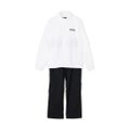 PING APPAREL ピンアパレル メンズ レインウェア上下セット ホワイト