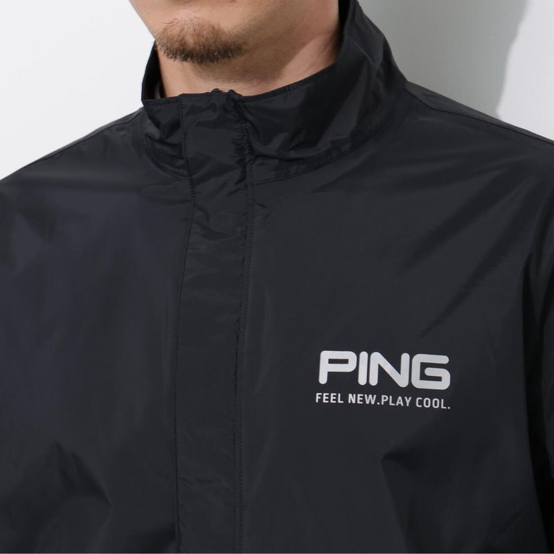 PING APPAREL ピンアパレル メンズ レインウェア上下セット ブラック 詳細6