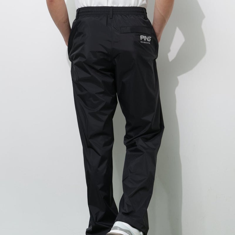 PING APPAREL ピンアパレル メンズ レインウェア上下セット ブラック 詳細8