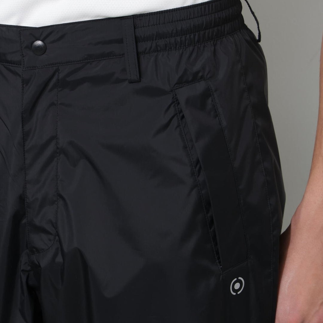 PING APPAREL ピンアパレル メンズ レインウェア上下セット ブラック 詳細10