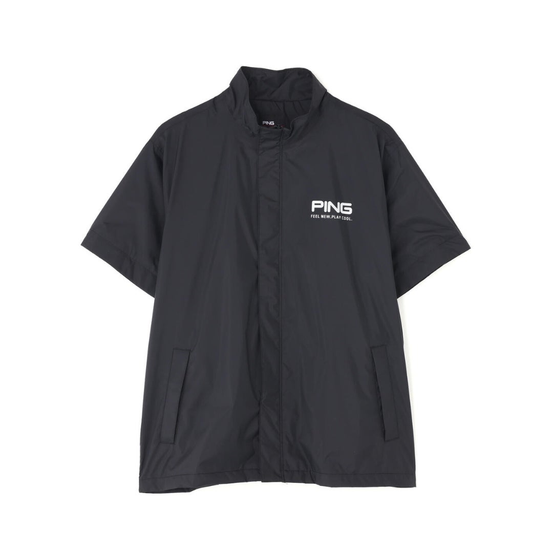 PING APPAREL ピンアパレル メンズ レインウェア上下セット ブラック 詳細12