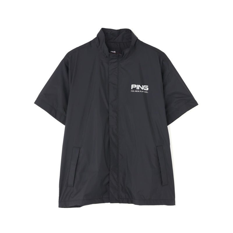 PING APPAREL ピンアパレル メンズ レインウェア上下セット ブラック 詳細12