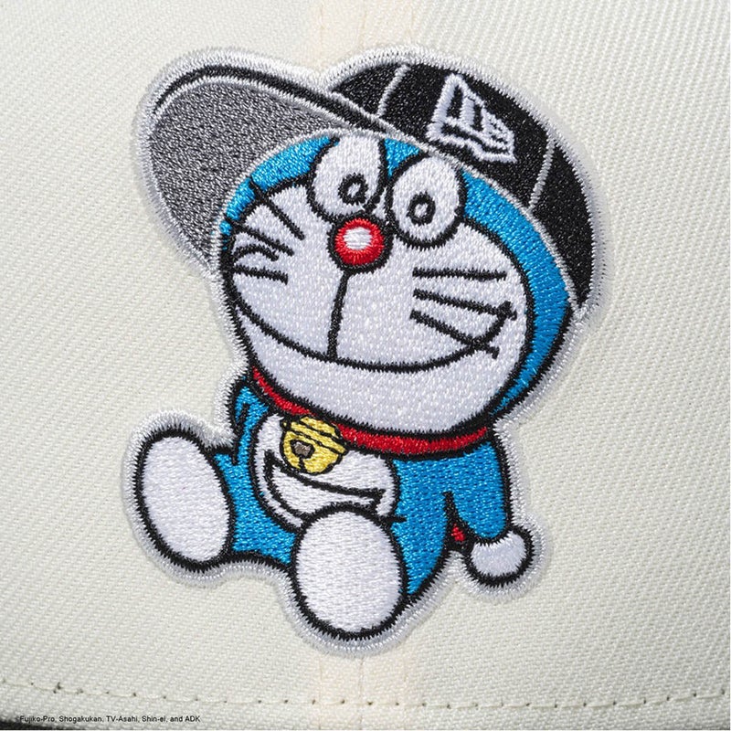 [ニューエラ]メンズ 9FIFTY ドラえもん キャップ クローム ブラックバイザー 詳細3
