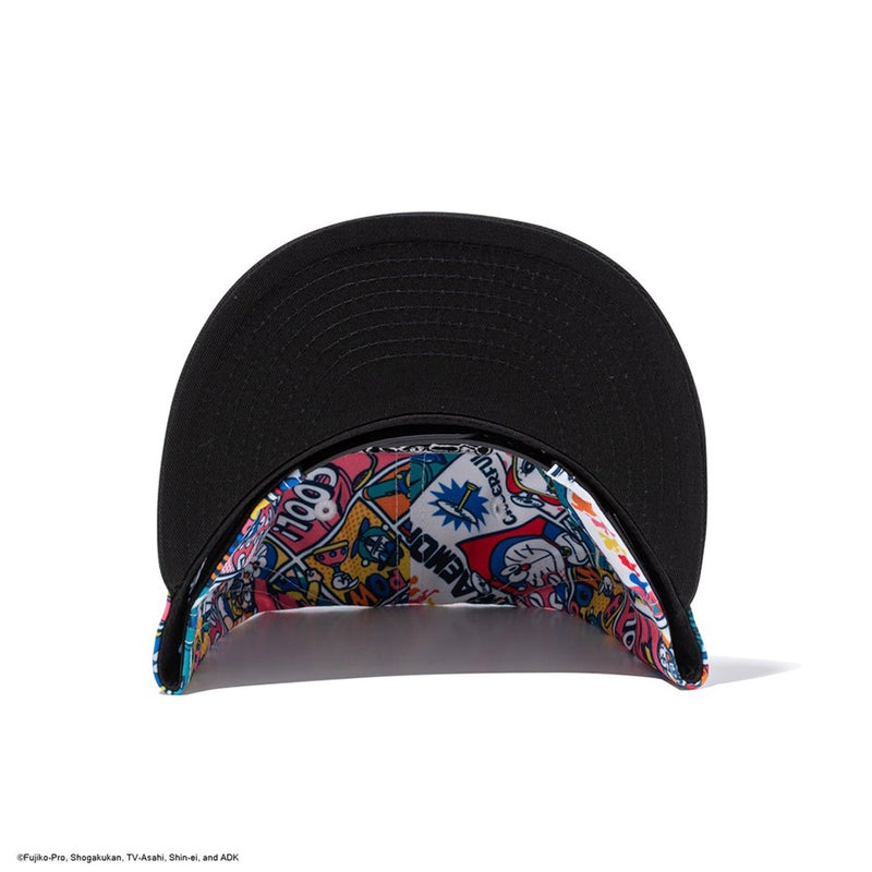 [ニューエラ]メンズ 9FIFTY ドラえもん コミック オールオーバープリント ブラックバイザー 詳細2