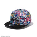 [ニューエラ]メンズ 9FIFTY ドラえもん コミック オールオーバープリント ブラックバイザー 詳細3