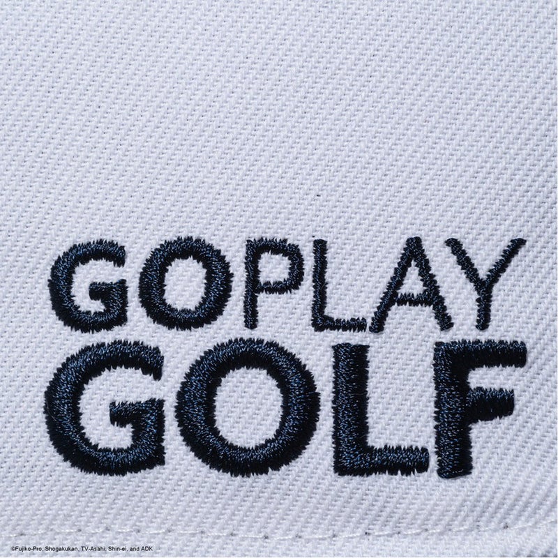 [ニューエラ]メンズ [GOLF] 9FIFTY ドラえもん GO PLAY GOLF ホワイト ネイビーバイザー　詳細1