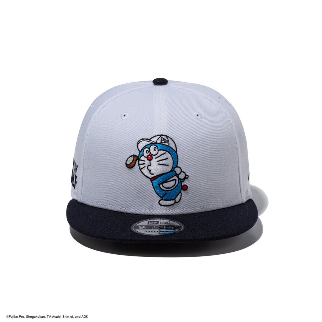 [ニューエラ]メンズ [GOLF] 9FIFTY ドラえもん GO PLAY GOLF ホワイト ネイビーバイザー　詳細4