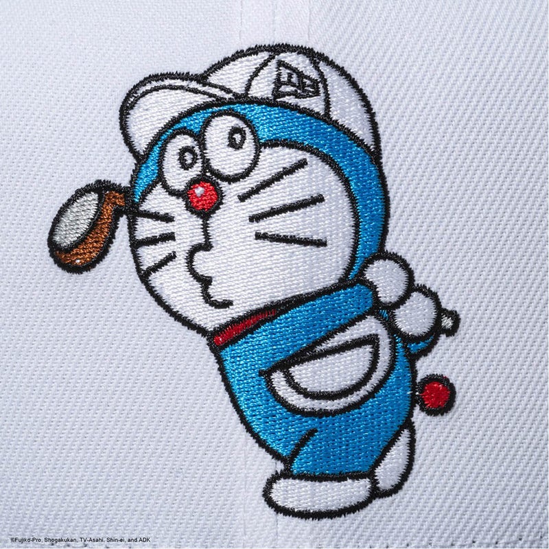 [ニューエラ]メンズ [GOLF] 9FIFTY ドラえもん GO PLAY GOLF ホワイト ネイビーバイザー　詳細11
