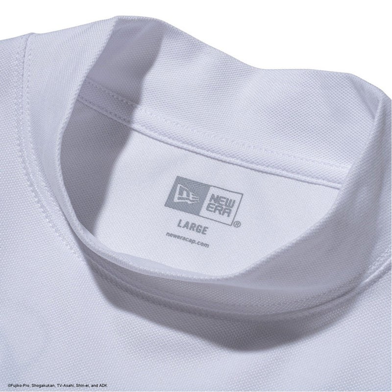 [ニューエラ]メンズ [ゴルフ] 半袖 鹿の子 ミッドネック Tシャツ ドラえもん ホワイト　詳細7