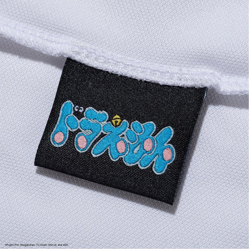 [ニューエラ]メンズ [ゴルフ] 半袖 鹿の子 ミッドネック Tシャツ ドラえもん ホワイト　詳細8