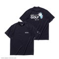 [ニューエラ]メンズ [ゴルフ] 半袖 鹿の子 ミッドネック Tシャツ ドラえもん ネイビー　詳細1