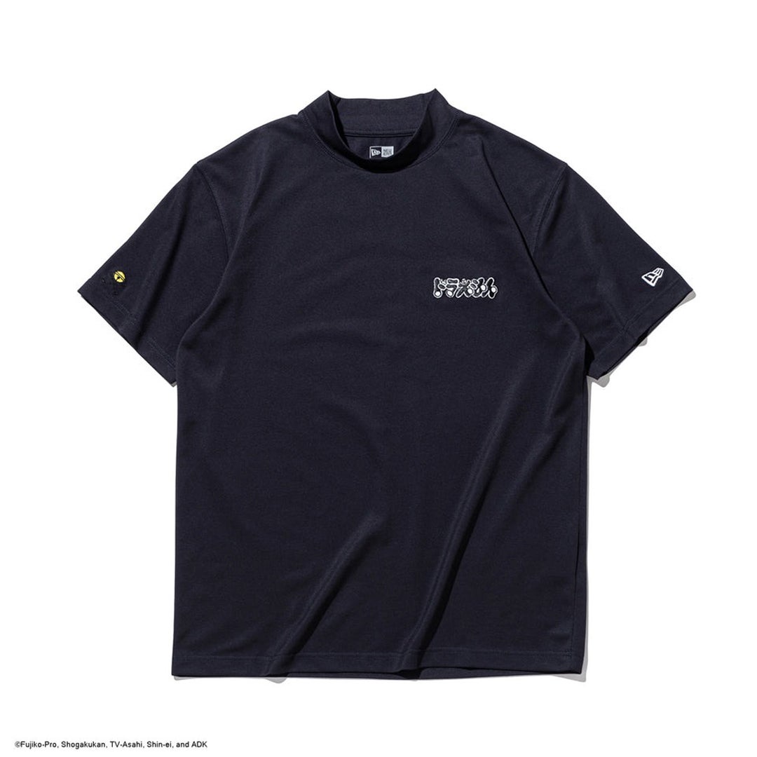 [ニューエラ]メンズ [ゴルフ] 半袖 鹿の子 ミッドネック Tシャツ ドラえもん ネイビー　詳細2