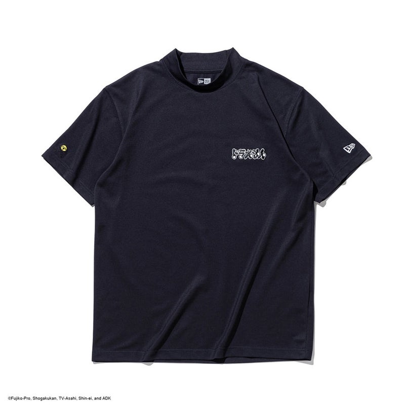 [ニューエラ]メンズ [ゴルフ] 半袖 鹿の子 ミッドネック Tシャツ ドラえもん ネイビー　詳細2