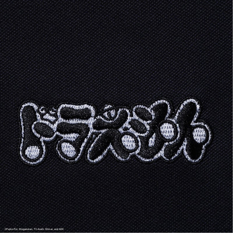[ニューエラ]メンズ [ゴルフ] 半袖 鹿の子 ミッドネック Tシャツ ドラえもん ネイビー　詳細5