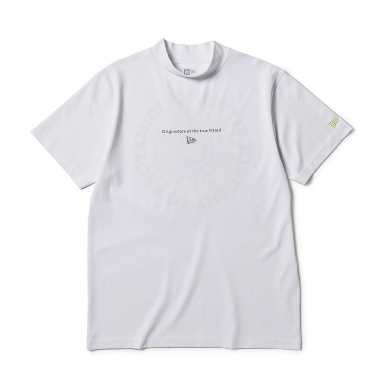 [ニューエラ]メンズ [Golf] 半袖 ミッドネック Tシャツ Circle OOTTF ホワイト　詳細2