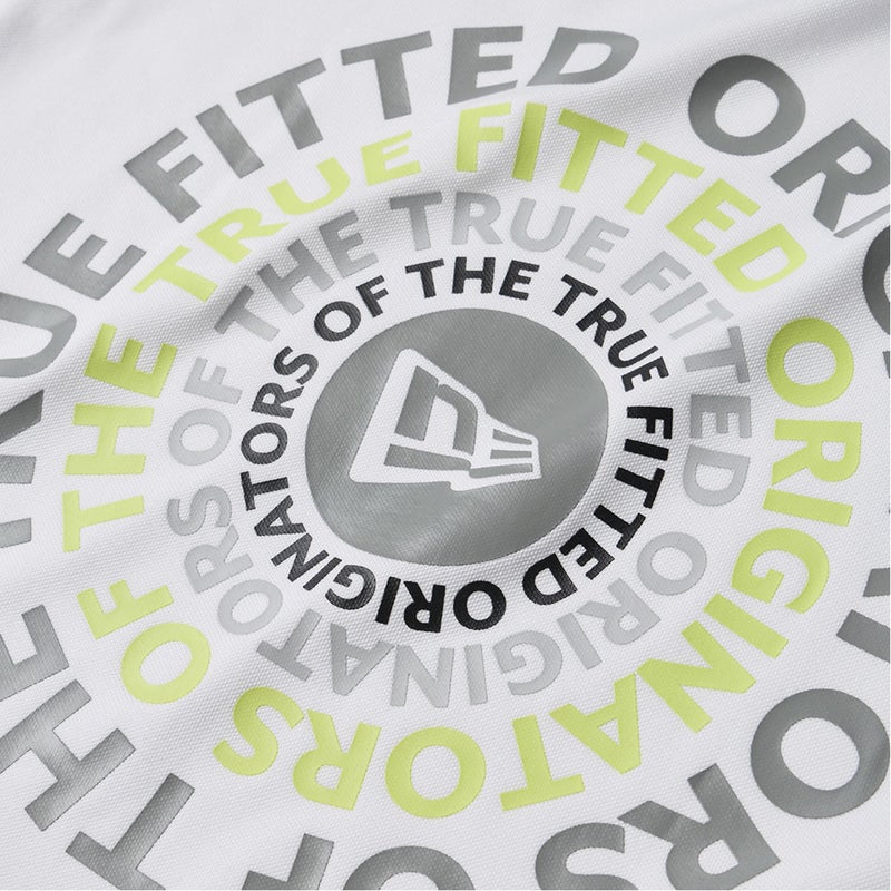 [ニューエラ]メンズ [Golf] 半袖 ミッドネック Tシャツ Circle OOTTF ホワイト　詳細5