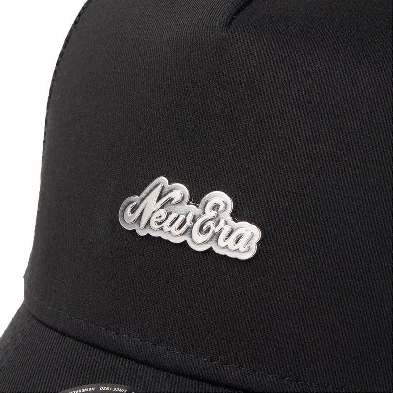 [ニューエラ]メンズ [GOLF] 9FORTY A-Frame トラッカー Metal Logo メタルパッチ ブラック　詳細8