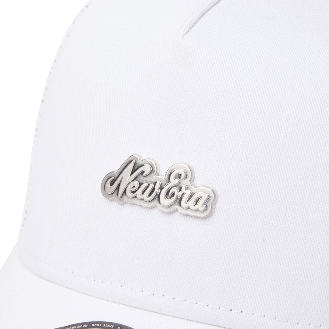 [ニューエラ]メンズ [GOLF] 9FORTY A-Frame トラッカー Metal Logo メタルパッチ ホワイト 詳細8
