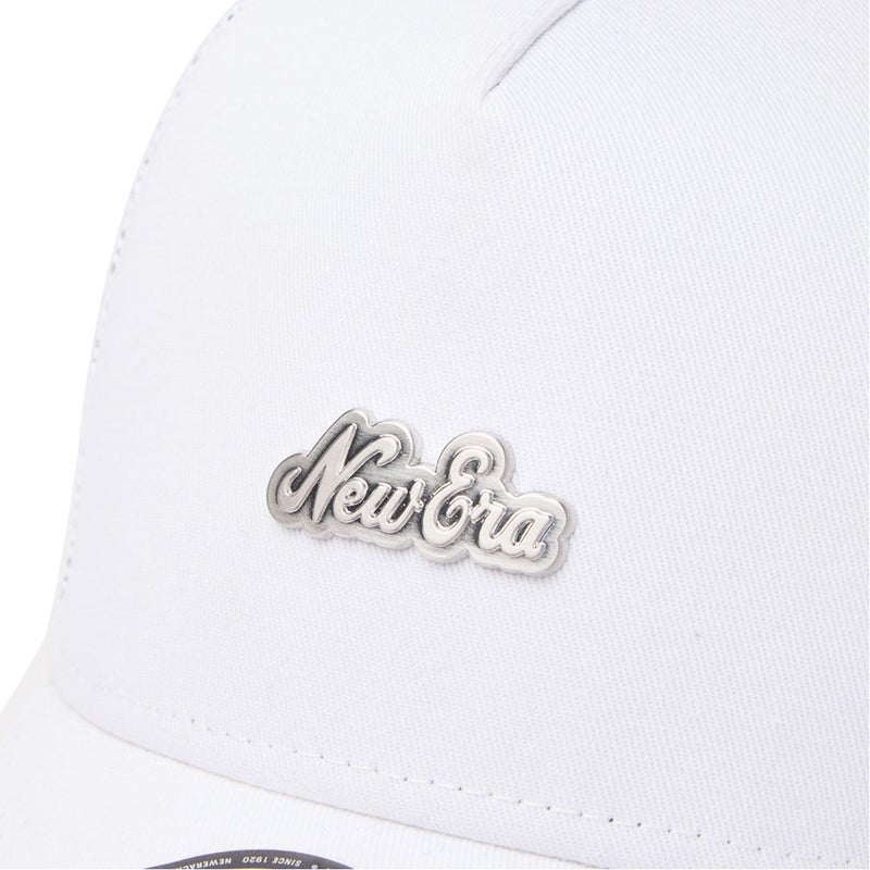 [ニューエラ]メンズ [GOLF] 9FORTY A-Frame トラッカー Metal Logo メタルパッチ ホワイト 詳細8