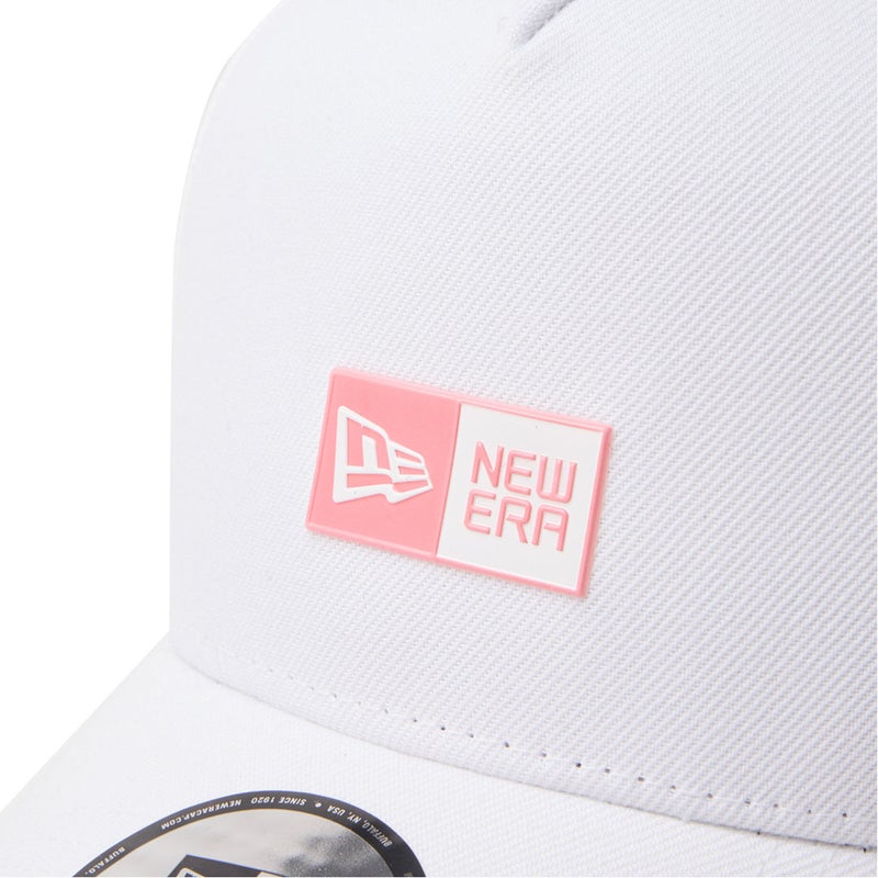 [ニューエラ]メンズ [GOLF] 9FORTY A-Frame レーザーパーフォレーション Box Logo ボックスロゴ ホワイト　詳細8