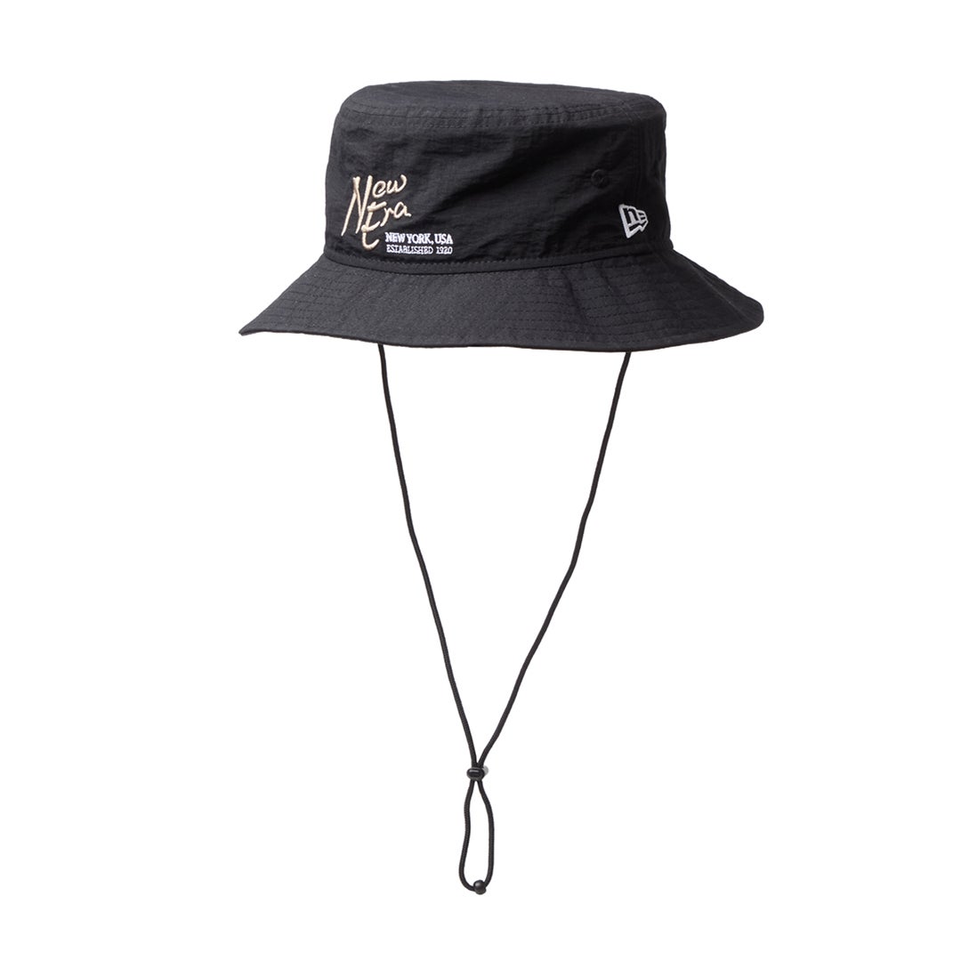 [ニューエラ]メンズ [GOLF] アドベンチャー ライト ナイロンタッサー NEW ERA NEW YORKUSA EST. 1920 ブラック　詳細7