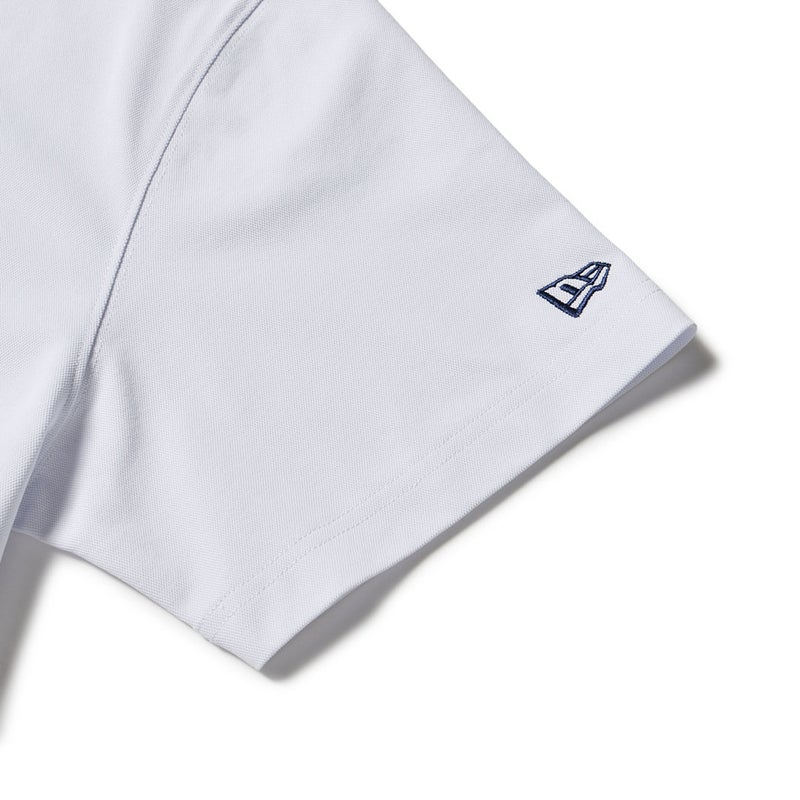 [ニューエラ]メンズ [GOLF] 半袖 ミッドネック Tシャツ MLB ニューヨーク・ヤンキース ホワイト　詳細4