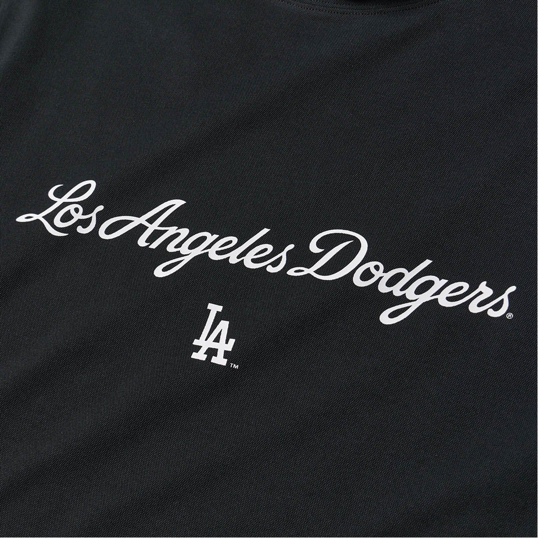 [ニューエラ]メンズ [GOLF] 半袖 ミッドネック Tシャツ MLB ロサンゼルス・ドジャース ブラック　詳細3