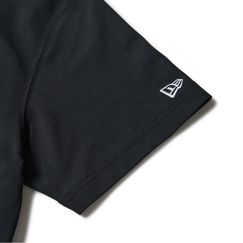 [ニューエラ]メンズ [GOLF] 半袖 ミッドネック Tシャツ MLB ロサンゼルス・ドジャース ブラック　詳細4