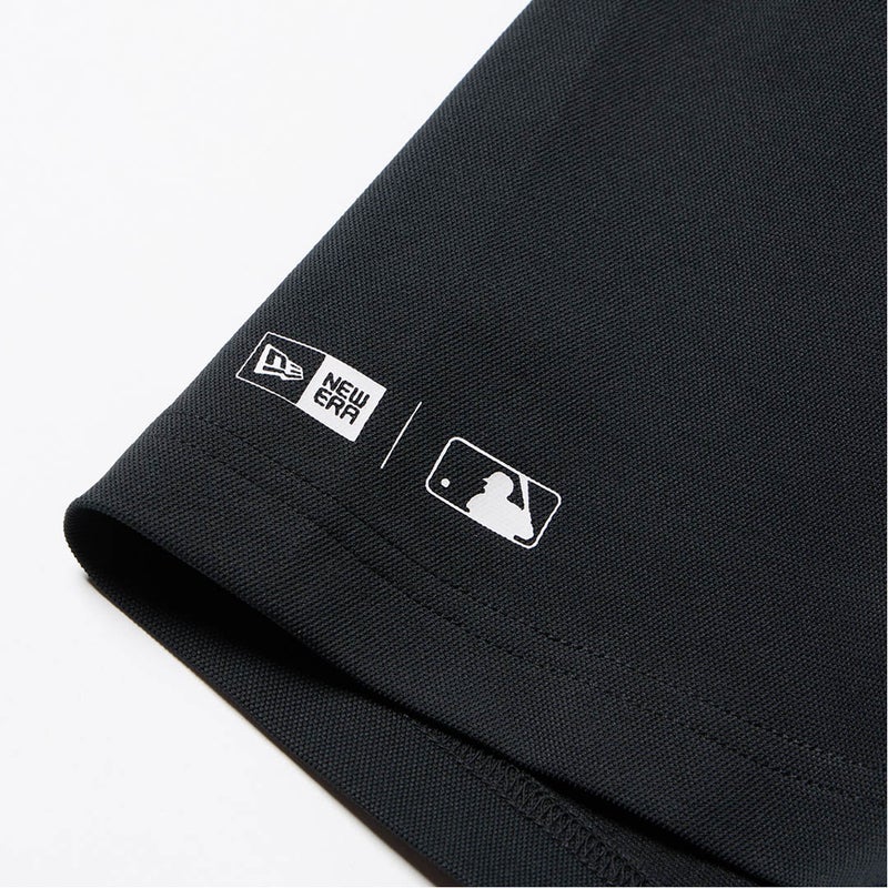 [ニューエラ]メンズ [GOLF] 半袖 ミッドネック Tシャツ MLB ロサンゼルス・ドジャース ブラック　詳細5