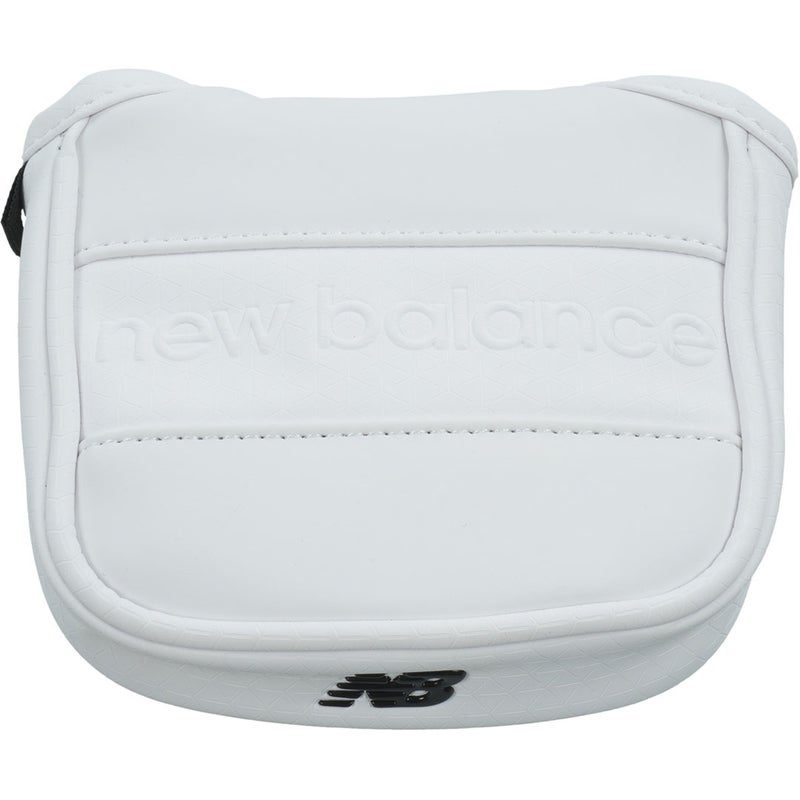 ニューバランス new balance メンズ レディース ユニセックス U　定番 マット合皮 エンボスロゴ マレット型PTカバー NJMG64EF ホワイト 詳細1