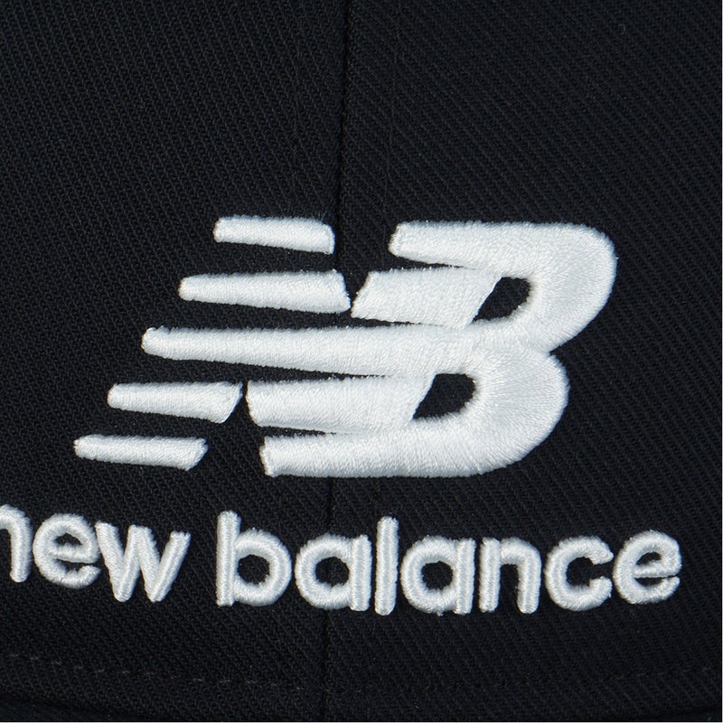 ニューバランス new balance メンズ スタックドロゴ刺繍フラットブリムキャップ (MENS) NJMG65PF ブラック 詳細8