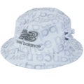 ニューバランス new balance メンズ レディース ユニセックス ツイル バケットハット型 チョークバッグ (UNISEX) NJMG62HF オフホワイト 詳細1