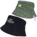 ニューバランス new balance メンズ レディース ユニセックス シアサッカー×メッシュ　NB刺繍リバーシブル バケットハット (UNISEX) NJMG632F ブラック 詳細2