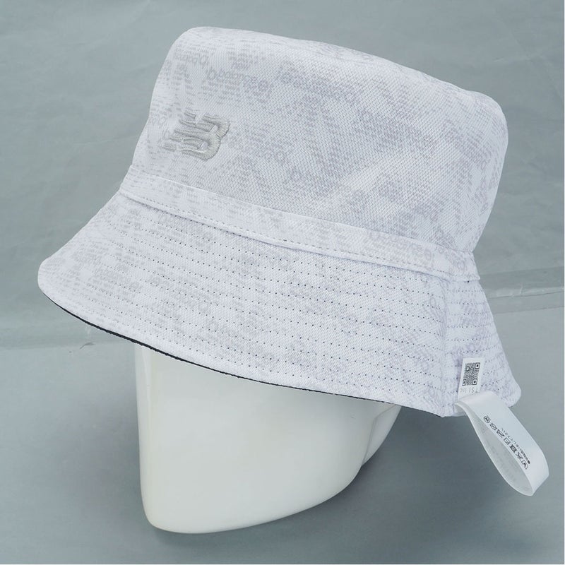 ニューバランス new balance メンズ レディース ユニセックス シアサッカー×メッシュ　NB刺繍リバーシブル バケットハット (UNISEX) NJMG632F ネイビー 詳細8