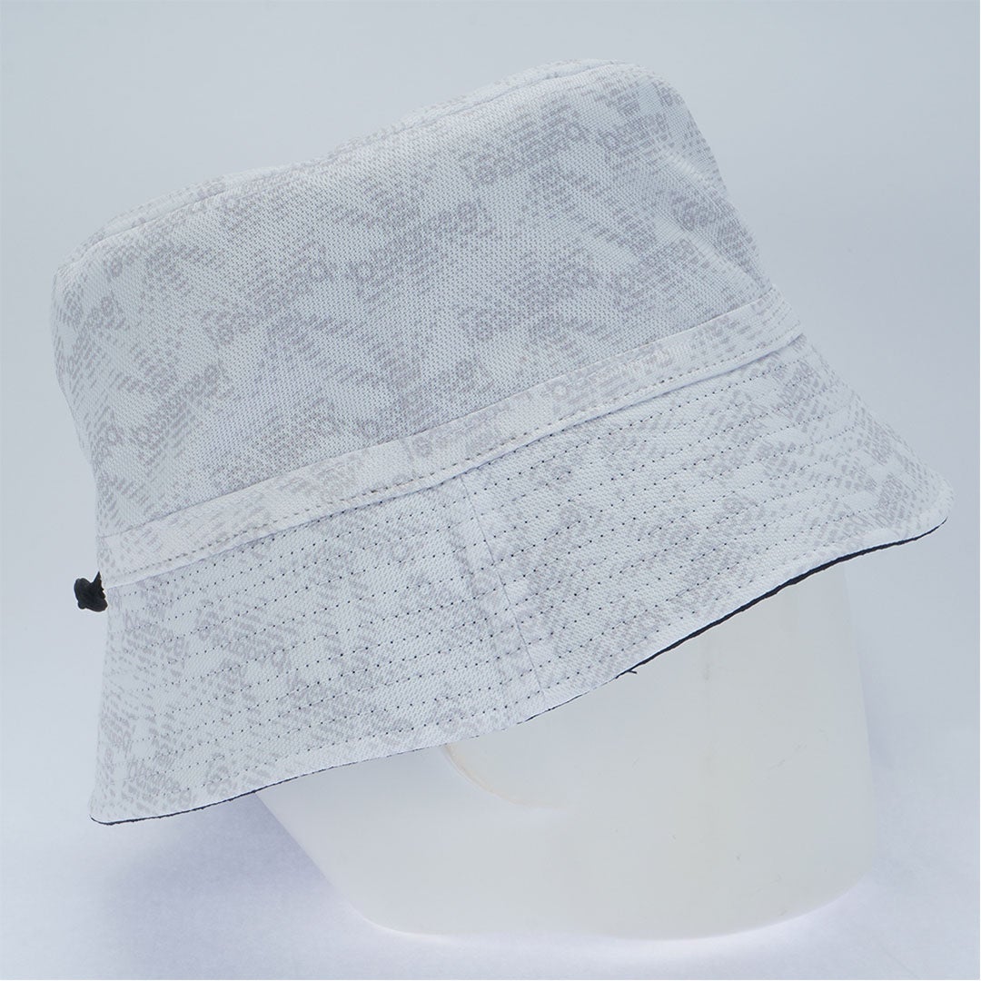 ニューバランス new balance メンズ レディース ユニセックス シアサッカー×メッシュ　NB刺繍リバーシブル バケットハット (UNISEX) NJMG632F ネイビー 詳細9