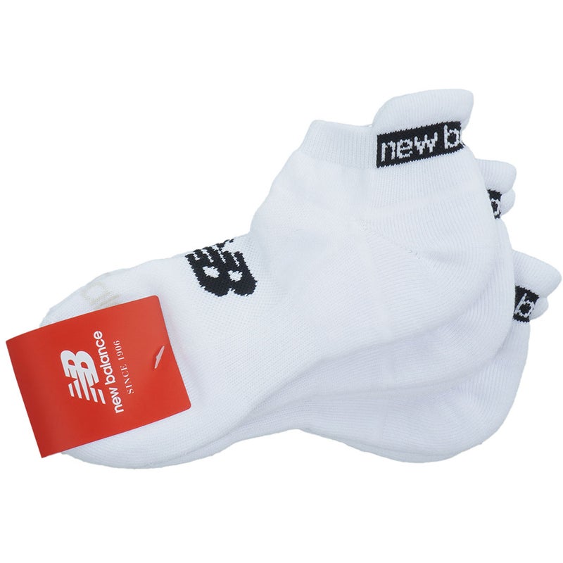 ニューバランス new balance レディース 3セット アンクルソックス (WOMENS) NJMG65GF ホワイト 詳細1