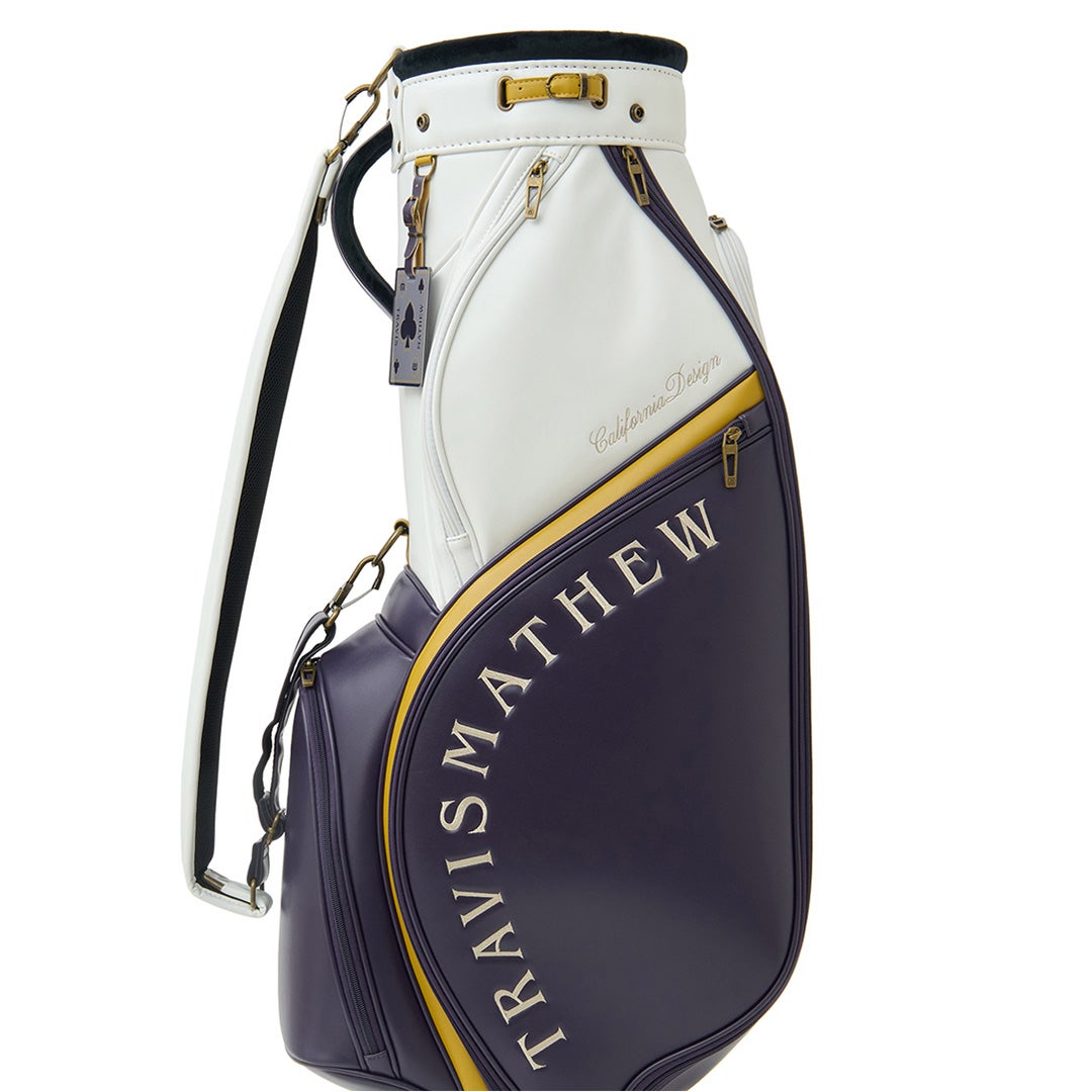 [トラヴィスマシュー]TRAVISMATHEW ユニセックス SC カートバッグ　パープル　詳細10
